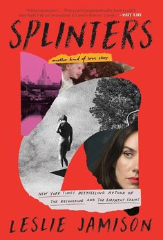 the book cover for splinterers by lesie jamesonson, with an image of a woman