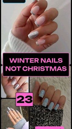 Holiday Nails Winter, Classy Nail Designs, Cute Simple Nails, Sweater Nails, Nail Design Inspiration, Snowflake Nails, Winter Nail Art, Winter Nail Designs, New Year's Nails