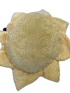 This Snuggle Stuffs pillow in the shape of a sunny yellow sun is perfect for snuggling up with during a long car ride or nap time. The medium size (14-24 inches) makes it a great addition to any stuffed animal collection. The cheerful character family, SUN, is sure to bring a smile to anyone's face. Made by the trusted brand Snuggle Stuffs, this fluffy pillow is made with high-quality materials to ensure its durability. The bright yellow color is eye-catching and adds a pop of color to any room. Whether you're looking for a new addition to your stuffed animal collection or just need a cozy pillow to snuggle up with, this Snuggle Stuffs Fluffy Yellow Sun Pillow is the perfect choice. Sun Pillow, Stuffed Animal Collection, Long Car Rides, Cozy Pillow, Yellow Sun, Sunny Yellow, Fluffy Pillows, Car Ride, Nap Time