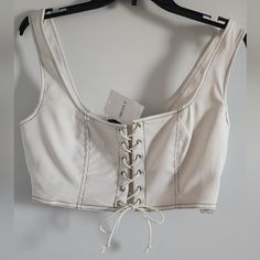 Forever 21 Crop Top Braided White Color Size S. Completely New Top Braid, Forever21 Tops, Forever 21 Tops, Forever 21, Crop Tops, Womens Tops, White, Women Shopping, Color