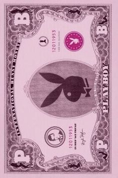 an image of a one dollar bill with scissors on the front and pink back ground