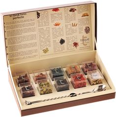 an open box containing different types of food