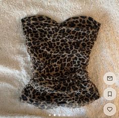 Trendy Leopard Print Tops For Night Out, Fittings Aesthetic, Trendy Leopard Print Tops For Party, Mcbling Fashion, Urban Beauty, Beauty Shopping, Y2k Crop Top, Mode Zara