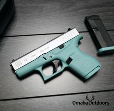 380 Tiffany Blue Glock. 380 Acp, Personal Safety, Hunting Fishing, Archery