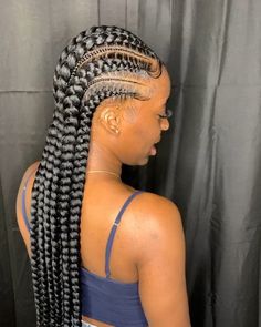 Lemonade Braids Hairstyles, Cornrows Braids For Black Women, Feed In Braids Hairstyles, Goddess Braids Hairstyles, African Hair Braiding Styles, Box Braids Hairstyles For Black Women, Braids Hairstyles Pictures, Braided Cornrow Hairstyles, Feed In Braid