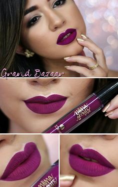 Maquillage Kylie Jenner, Lip Color Shades, Lipstick For Dark Skin, Lip Colours, Lip Shades, Lipstick Tutorial, Beautiful Lipstick, Lipstick Shade