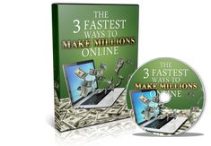 the 3 fastest ways to make millions online dvd and cd set with free shipping