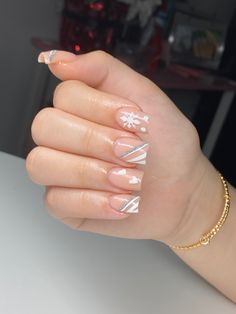 Winter nails Birthday Nails, Winter Nails, Short Nails, Girly Things, Nail Inspo, Acrylic Nails, Nails, Birthday