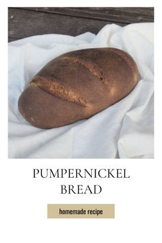 Looking for a new bread to try? This homemade pumpernickel bread recipe is deliciously dark and full of goodness! Pumpernickel Bread Recipe Machine, Homemade Pumpernickel Bread, No Yeast Bread Recipes, Pumpernickel Bread Recipe, Savory Sandwiches, Homemade Rye Bread, Bland Foods, Make Your Own Bread