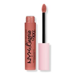 Turn On Lip Lingerie XXL Long-Lasting Matte Liquid Lipstick - NYX Professional Makeup | Ulta Beauty Nyx Lip Lingerie, Makeup Ulta, Nyx Lingerie, Nyx Lip, Long Wear Lipstick, Beauty Make-up, Best Lipsticks, Matte Lip Color, Lips Shades