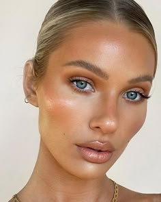 Glowy, dewy, summer makeup look using all REFY Beauty Make Up Sposa, Bridesmaid Makeup