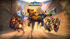 the paladins game is shown in this screenshot from an upcoming video game