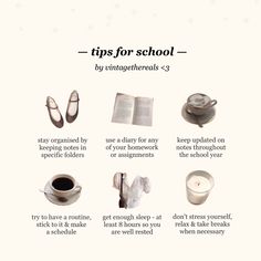 an info sheet describing how to prepare for school