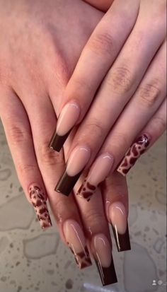 Cheetah Acrylic Nails, Cowboy Nails, Punk Nails, Gem Nails, Fire Nails, Dream Nails, Funky Nails, Pretty Acrylic Nails, Dope Nails