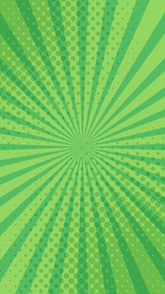 an abstract green background with halftone dots in the shape of a sunburst