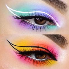 Koleksi Makeup, Fantasy Make-up, Mekap Mata, Make Up Inspiration, Eye Makeup Steps