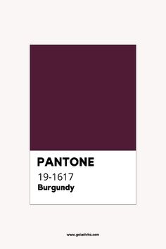 Scopri tutte le cusiosità sul colore Borgogna (in inglese Burgundy) Pantone Burgundy, Burgundy Pantone, Winter Pallette, Burgundy Palette, Sagada, Bordeaux Color, Fav Color, Deep Winter, My Color