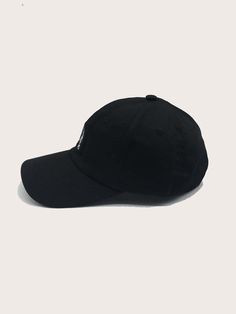 Color: Black Color: Black Season: Spring/Fall Style: Casual Composition: 100% Cotton Crown : 22.8 Fall Style Casual, Paris Hat, Baseball Cap For Women, Women Embroidery, Embroidery Baseball, Women Hats, Hats Women, Black Baseball Cap, Ribbed Mini Dress