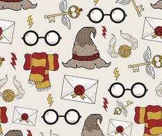 the harry potter pattern is very cute