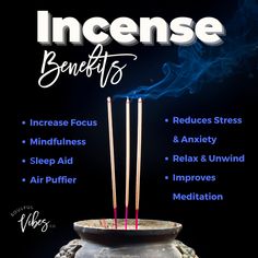 incense benefits for health and well - being in this article, you can see how to use them