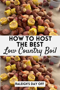 low country boil Country Boil Recipe, Low Country Boil Recipe, Shrimp Boil Party, Low Country Boil Party, Seafood Boil Party, Boiled Dinner, Summer Dinner Party, Chorizo And Eggs, Country Boil