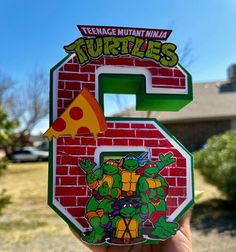 Turtles 3d letter/number is 8" in height. May choose letter(s) or number(s).  Makes an awesome centerpiece.  PLEASE DOUBLE CHECK YOUR ORDER AS WE DO NOT ACCEPT RETURNS OR EXCHANGES.  ONCE SHIPPED AND IN POSSESSION OF USPS WE NO LONGER HAVE CONTROL OVER PACKAGE.  Please send message if you have any questions, you will get a quick response. Please be advised of shipping date. If you need it sooner please send a message or leave a note. Ninja Turtle Birthday Banner, Tmnt Birthday Party Ideas, Baby Birthday Pictures, Ninja Turtles Birthday Party Ideas