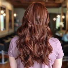 62 Best Auburn Hair Color Ideas for Every Skin Tone Auburn Hair Color Cool Skin, Dyed Auburn Hair Reddish Brown, Hair Color For Morena Skin Filipina, Light Intense Auburn Hair, Auburn With Dimension, Hair Color For Morena Skin, Natural Auburn Hair, Hair Color For Morena