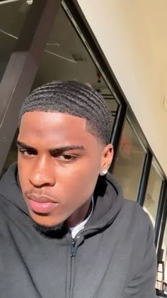 Swavy Lee, Waves Hairstyle Men, Waves Haircut, Black Hair Cuts, Black Men Haircuts, Dark Skin Boys, Dark Skin Men, Black Men Hairstyles, Boys With Curly Hair