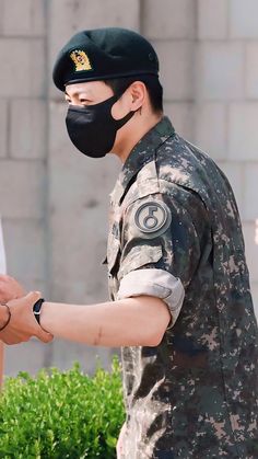 Jungkook In Army Uniform, Jungkook Military Pic, Jungkook Military, Army Dress, Bts Inspired Outfits, Bts Aesthetic Wallpaper For Phone, Jungkook Fanart, Bts Vkook