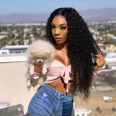 Middle Part Lace Front Wigs, T Part Lace Wig, Short Natural Curly Hair, Unice Hair, Curly Weave Hairstyles, Curly Weaves, Curly Hair Updo, Medium Curly Hair Styles, Curly Hair Wig