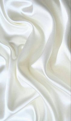 the white silk is very soft and smooth