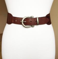 Marked: Sandwich, 90 Belt length (when it is fastened) at longest position: 97 cm/ 38" Length at shortest position: 87 cm/ 34"  Width: 6 cm/ 2.3"   Good vintage condition with sings of use See photos for best details You can see various belts in our shop: https://www.etsy.com/shop/AntiqueArchives?ref=seller-platform-mcnav§ion_id=27028379 Please, feel free to contact us if you have any questions!    4063 Brown Waist Belt, Leather Utility Belt, Leather Corset Belt, Nice Belts, Utility Belt, Beautiful Belts, Belt Length, Leather Corset, Brown Leather Belt