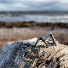 Handmade Sterling Silver Adjustable Mountain Ring. All rings are packed in personalised, eco-friendly packaging. Silver Mountain, Mountain Ring, Eco Friendly Packaging, Handmade Sterling Silver, Rings Statement, Sterling Silber, Statement Rings, United Kingdom, Jewelry Rings