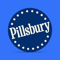 pillsbury logo on a blue background