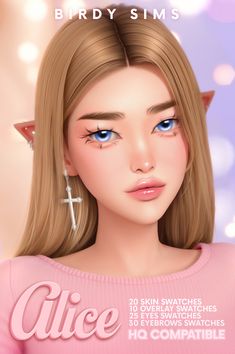 #ts4cc Sims 4 Cc Skin Overlays Kawaii, Sims 4skin Overlay, Sims 4 Mermaid Skin Cc, Sims4 Cc Highlighter, Skin Blend Sims 4, Sims Cc Folder Download, Sims 4 Faces Cc, Sims 4 Prosthetic Cc, Sims 4 Highlighter Cc