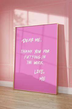 INSPIRATIONAL SELF LOVE Poster That Girl Wall Art Wall Decor for Bedroom & Dorm trendy Digital Download - Etsy Self Love Poster, Love Poster, Dear Me, Girls Wall Art, Love Posters, Apartment Decor Inspiration, Beauty Room, My New Room, Decoration Design