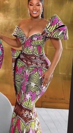 Congolese Traditional Attire, Congolese Traditional Dress, Congolese Wedding Dress, Congolese Wedding Traditional, Congolese Traditional Clothing, Ankara Bridesmaid Dresses, Congolese Dress, African Mermaid, Nigerian Outfits