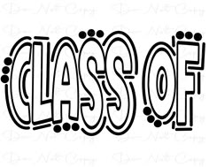 the word class off in black and white