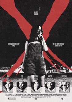 X by Ti West Alternative Film Movie Print Wall Art Poster 1579524855 Ti West, X 2022, Classic Poster, Movie Prints