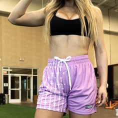 Hard work, and God's work. Mid-thigh cut with premium polyester fabric. Double-mesh fully breathable layer. Order true to size for the mid-thigh cut seen in pictures. - Order 1 size up for a more normal fit. Once sold out, may never sell again. Pink Nylon Bottoms With Built-in Shorts, Moisture-wicking Shorts For Cheerleading In Summer, Pink Nylon Shorts For Gym, Pink Shorts With Built-in Liner For Cheerleading, Pink Nylon Activewear Shorts, Fitted Pink Athletic Shorts With Breathable Fabric, Pink Breathable Athletic Shorts, Pink Breathable Athletic Shorts For Gym, Pink Sporty Shorts For Cheerleading