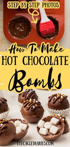 Hot Chocolate Balls, Perfect Hot Chocolate, Southern Recipes Desserts, Cadillac Ranch