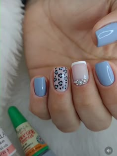 Nail Polish Art Designs, Cheetah Print Nails, Nail Art For Kids, Classic Nail, Bridal Nail Art, Nail Looks, Stunning Nail Designs, Nail Salon Design