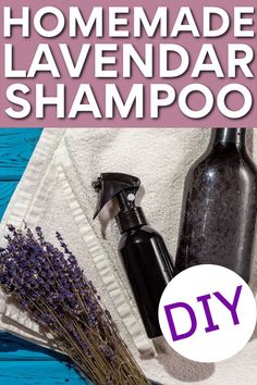 This is a recipe for Lavender shampoo. If you want to learn how to make home made shampoo this is a step by step guide which teaches you how to make your own DIY shampoo with natural ingredients. Lavendar helps hair to grow thicker and faster. If you want to grow longer hair this is a great recipe. homemade shampoo recipes, diy shampoo recipe, hair shampoo diy, shampoo natural, shampoo diy recipe, lavender shampoo Shampoo Diy Recipe