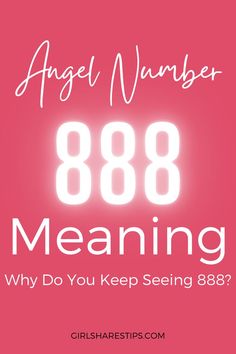 the words,'868 meaning why do you keep seeing 80?'are in white