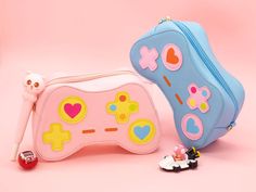 One More Level Game Controller Handbag - Blue – Bewaltz Trip Room, Prom Pics, Pink Games, Money Bags, Blue Game, Creative Class, Dog Branding, Retro Gamer