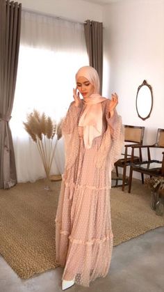 Hijab Formal, Dress Muslimah, Modern Hijab Fashion, Hijab Trends, Muslim Women Fashion