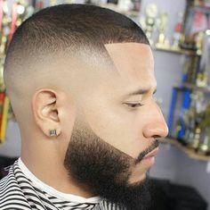 Fade Hairstyle Men, Military Haircuts Men, Buzz Cut For Men, Fade Hairstyle, Military Hair, Military Cut, High Skin Fade, Buzz Cut Hairstyles