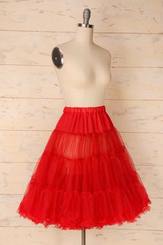 Zapaka Women Red Vintage Tulle 3 Tiers Knee-Length Petticoat – ZAPAKA Red Tulle Dress Cutedressy, Red Tulle Skirt Plus Size, Cheap Red Summer Tutu Dress, Cheap Red Tutu Dress For Summer, Plus Size Red Tulle Skirt, Red Tulle Skirt And White Top, Cheap Summer Party Petticoat, Cheap Women's Tulle Petticoat, Cheap Summer Tulle Petticoat