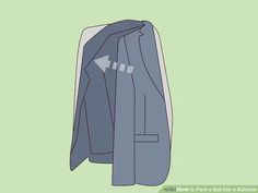 How To Pack A Blazer In A Suitcase, How To Pack Blazers In Suitcase, How To Pack A Suit In A Suitcase, How To Fold Pants, Simple Suits, Suitcase Packing Tips, Men's Business Suits, Suit Jackets For Women