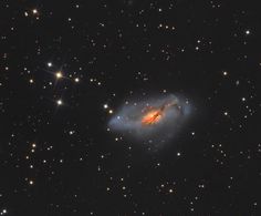 an image of a spiral galaxy in the night sky